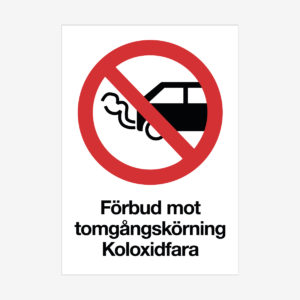 Förbud mot tomgångskörning