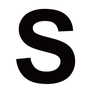 Fasadbokstav S