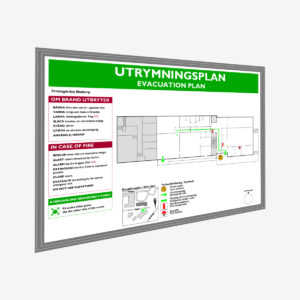 Print på laminerat papper + ram